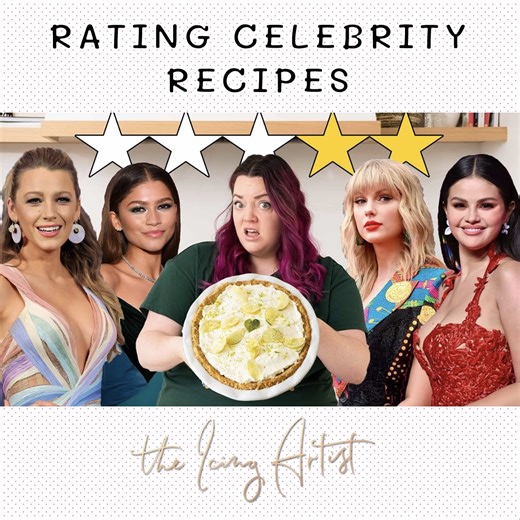 22K views · 347 reactions | Have you tried any of these celebrity recipes before? What did you think? | The Icing Artist | Facebook