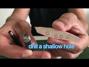 sinking pencil lure DIY