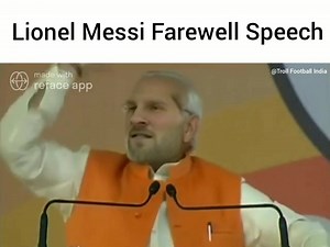 70K views · 2K reactions | Barca tried to hide this from the world ! Lionel Messi Farewell Speech  | Troll Football India | Facebook
