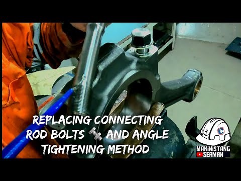 Replace new Connecting rod bolts 🔩 & Angle Tightening Method