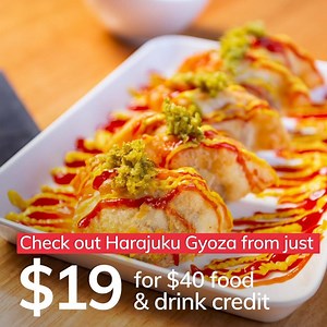 3 comments | Gyoza makes miso happy 寧 Get $40 credit at the incredible Harajuku Gyoza Beer Stadium in Darling Harbour for only $19 --> bit.ly/2m1zQSp | Scoopon Australia | Facebook