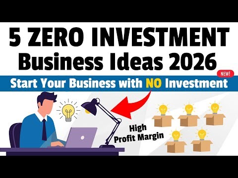 5 Zero Investment Business Ideas for Beginners in 2026