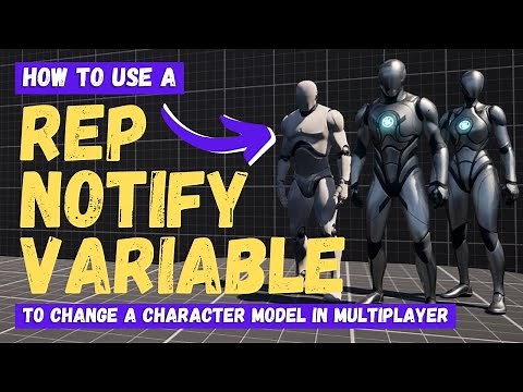 How To Replicate Character Models For Multiplayer - Unreal Engine 5 Tutorial