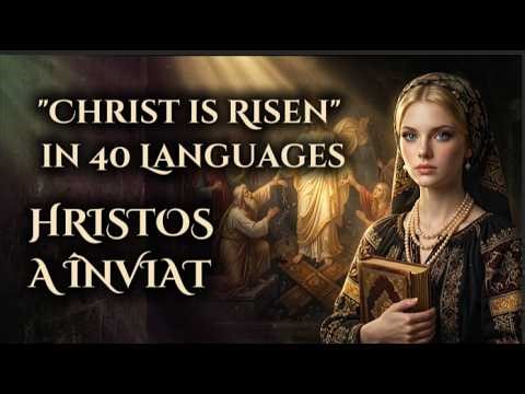 Christ is Risen in 40 Languages The Tower of Pentecost Epic Chant Collage