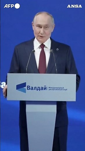 Putin to Europe: "We are ready to respond to militarization."