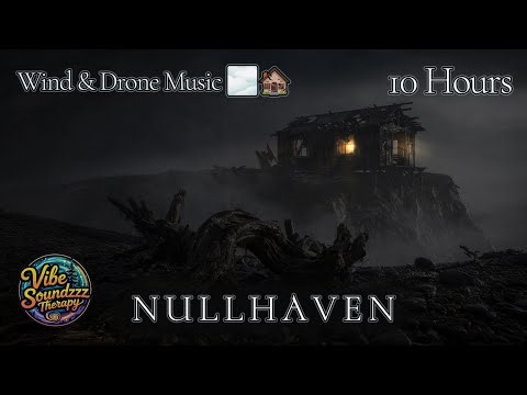 N U L L H A V E N | Wind & Deep Drone Ambient Music for Sleep & Reflection [4K | 10 Hours]