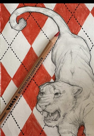 Enhancing Sketches with a Background