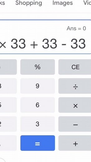 Infinity calculator.