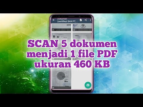 Cara SCAN banyak dokumen dan digabungkan menjadi satu file PDF di HP Android