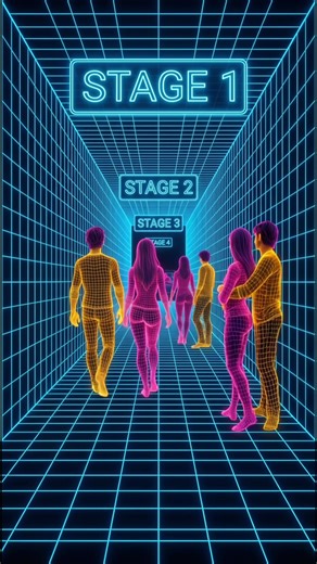 Die meisten Paare schaffen es nur bis Phase 3 #psychologie #liebe #beziehungsfakten #beziehungspsychologie