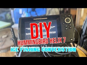DIY HumminBird Helix 7 for #IceFishing!