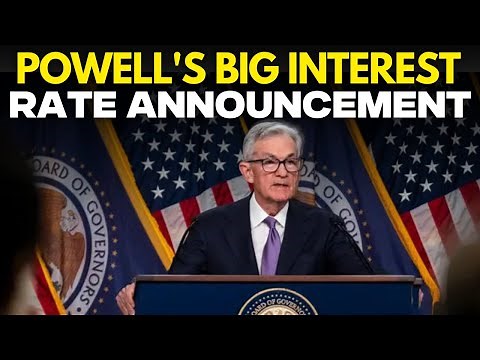 FOMC Meeting LIVE: Fed Chair Jerome Powell Speaks On Interest Rate Decision | US Market Live