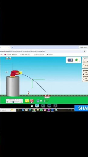 How vertical Component of Velocity change in projectile motion?