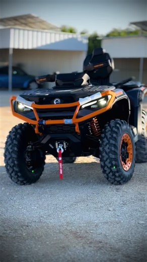 Explore the Features of the Black and Yellow ATV