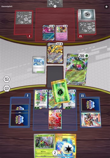 Yanmega Destroying Gholdengo 💥 #pokemon #pokemontcg #yanmega #gholdengo #wickedgame