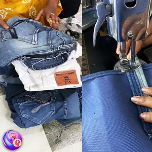 Transfroming Old Jeans into a Stylish Girls Bag - Step by Step Tutorial #jeans #diy #girlsbag #jeansbag #handmade #girlsfashion | Artefact