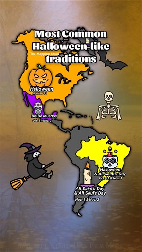 All Halloween traditions 🎃👻 #mapping #mapper #halloween