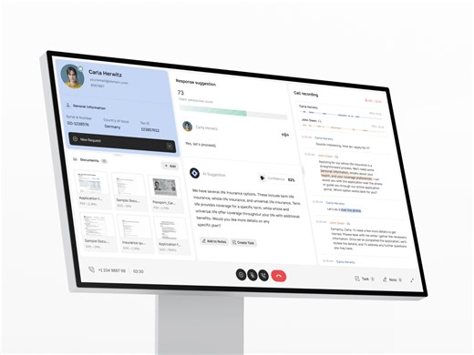 CoverFlow - AI powered interface for insurance agents