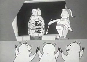 The singing pigs of Frosty Morn Ham | Historical Pictures