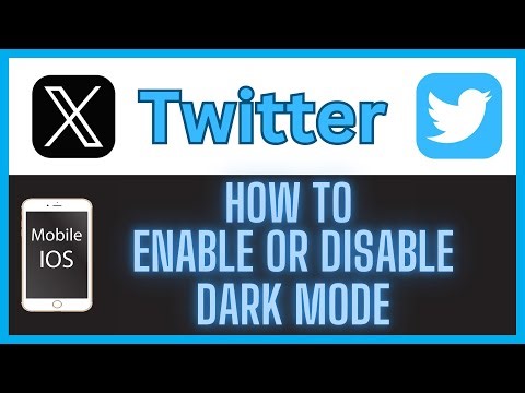 How to Enable or Disable Dark Mode on the X App (Twitter) Using an iPhone | iOS Tutorial