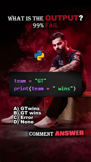 🔥 99% Beginners Get This Python Output Wrong! 😱 | Python Interview Question #coding #python