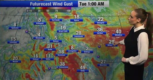 High winds and snow hit the region, impacting travel and outdoor plans