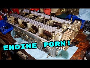 Building The B16 Cylinder Head! It's Getting Serious Now!! (B16 Build Part 1)