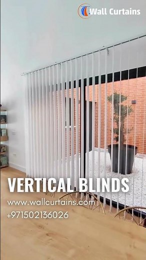 How To Install Vertical Blinds ? | Wall Curtains #reels #shorts
