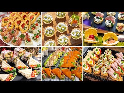 TOP 10 Mini Party Food Inspirations. Perfect Bite-Sized Appetizers. Appetizers That Steal the Show!