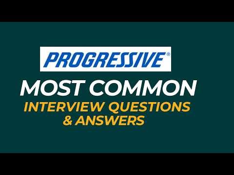 Progressive Insurance Interview Questions and Answers | How to Pass the Interview