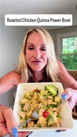 Roasted Chicken Quinoa Power Bowl