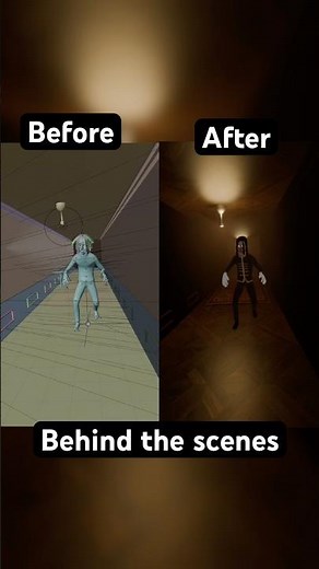 Horror Michael Jackson Behind The Scenes #blender #horror #michaeljackson #creepypasta #animation