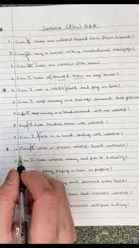 Answers to Common Questions on Interest (Riba)