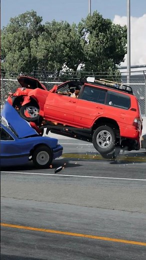 CAR CITY CRASH: Toyota Land Cruiser Prado | Best Car Game Crash Simulator