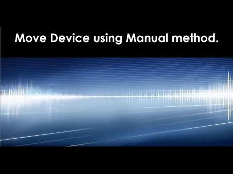 FARO CAM2 Measure 10 Move Device using Manual Method