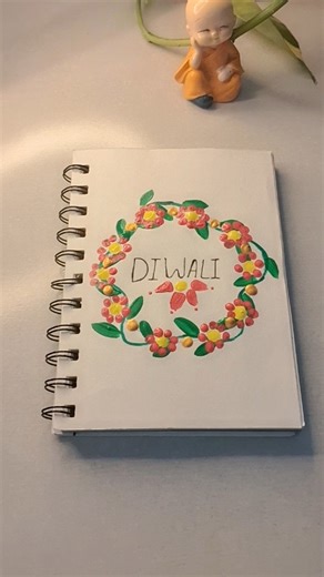 Wreath acrylic painting 🖌️🎨#shortsviral #painting #trending