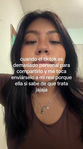 Cuando el TikTok es demasiado personal para compartirlo