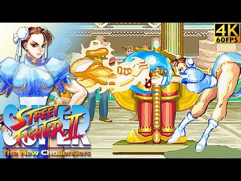 Super Street Fighter II: The New Challengers (1993 / Arcade)｜Chun-Li｜UHD 4K 60FPS