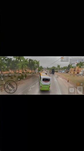 🚌 Bus Simulator India | Insane High-Speed Rain Drive 🌧️ Smooth Overtakes! 🚍#bussimulatorindia#gaming
