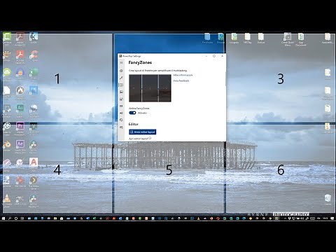 Come dividere lo schermo di Windows 10 in 2, 3, 4, 6 o più parti
