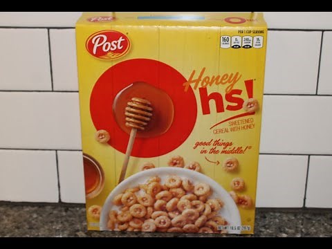 Post Honey Oh’s Sweetened Cereal with Honey Review