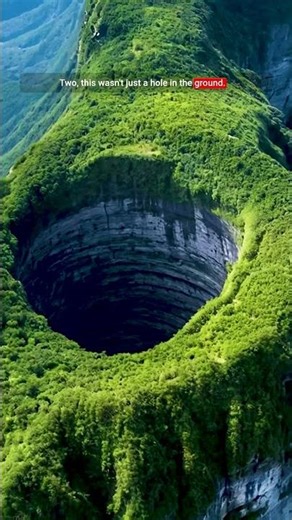 Massive Sinkhole that hides species!