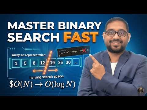 #viral How to Master Binary Search: Halve Your Search Space Fast