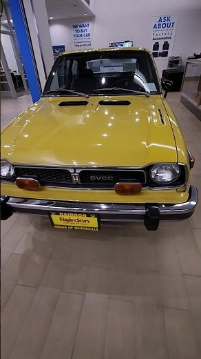 1976 Honda CVCC Civic #automobile #antique #classic #old #fastandfurious #honda #civic #1976 #car