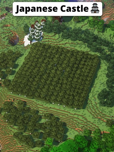 Build a Stunning Easy Japanese Castle in Minecraft