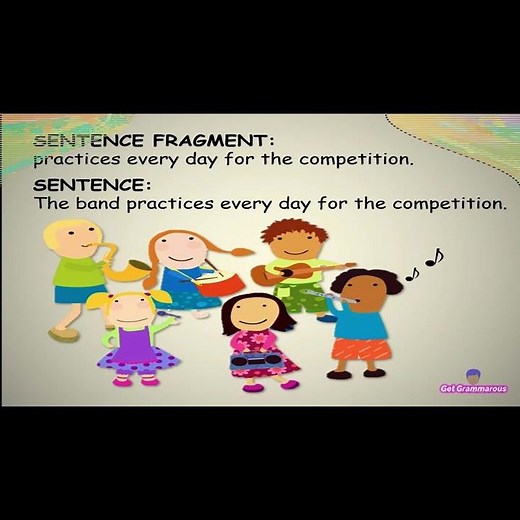 Sentence or Fragment? | Identifying Sentences and Sentence Fragments #education #fragment #sentence