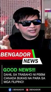 GOOD NEW!!! DAHIL SA TRABAHO NI PBBM CANADA BUKAS NA ULET PARA SA MGA PILIPINO!