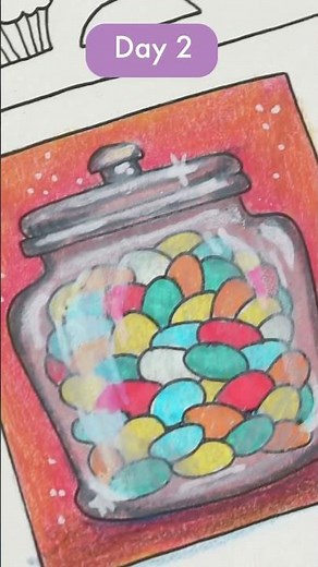 Day 2: How to Color GLASS with pencils - Johanna Basford’s 30 Days of Creativity #30daysofcreativity
