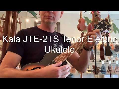 Kala Archtop Tenor Ukulele JTE-2TS Demo/Review at Aloha City Ukes