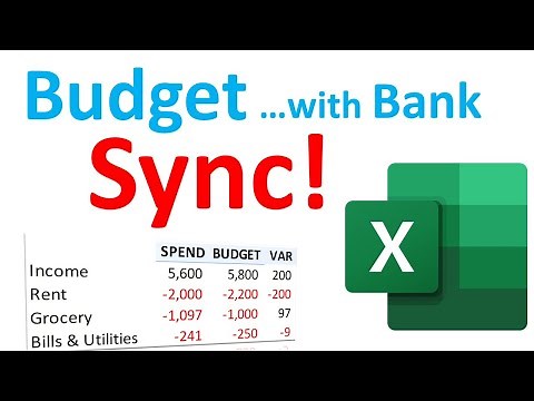 Budget and Track Expenses in Excel AUTOMATICALLY and FREE 💰#5